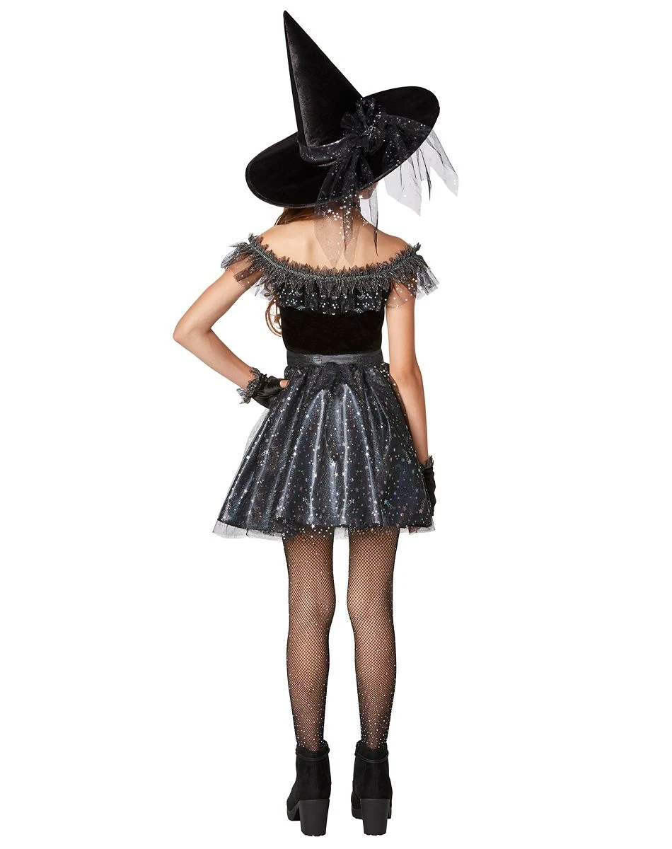 Spirit Halloween Kids Glitter Witch Costume 2 Spirit Halloween Kids Glitter Witch Costume - Image 2