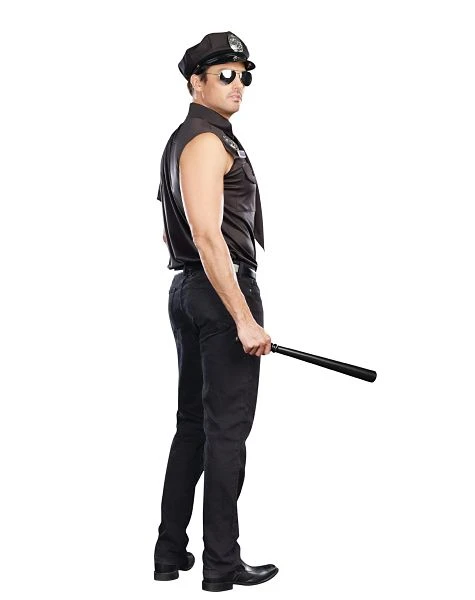 Spirit Halloween Adult Officer Handsome Police Costume 2 Spirit Halloween Adult Officer Handsome Police Costume - Image 2
