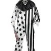 Spirit Halloween Adult Killer Clown One Piece Costume