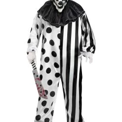 Spirit Halloween Adult Killer Clown One Piece Costume