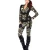 Spirit Halloween Adult Pretty Paratrooper Costume