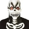 Spirit Halloween White Skeleton Full Mask