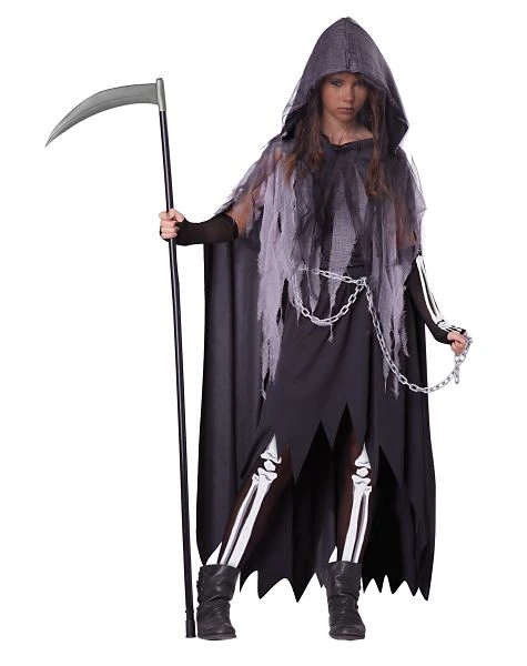 Spirit Halloween Tween Reaper Costume 2 Spirit Halloween Tween Reaper Costume - Image 2