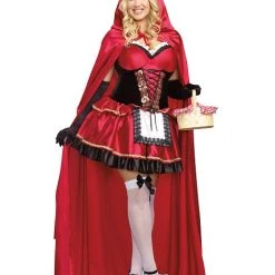 Spirit Halloween Adult Little Red Plus Size Costume