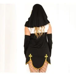 Spirit Halloween Adult Bad Habit Nun Costume -Cheap Trick Or Treat Hub Store 07260102 b
