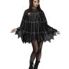 Spirit Halloween Adult Plus Size Spider Web Poncho Costume