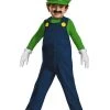 Spirit Halloween Toddler Luigi One Piece Costume - Super Mario Bros