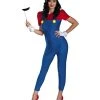 Spirit Halloween Adult Mario One Piece Costume - Mario Bros