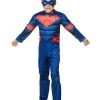 Spirit Halloween Kids Nightwing Costume Deluxe - DC Comics