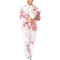 Spirit Halloween Adult Bloody Harry Party Suit -Cheap Trick Or Treat Hub Store 07319403 c