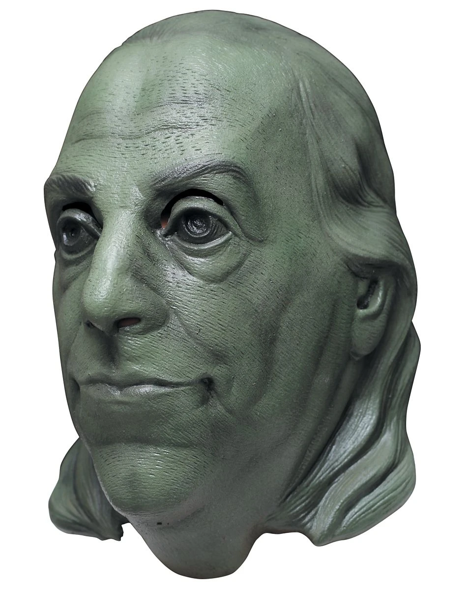 Spirit Halloween Benjamin Franklin Full Mask 1 Spirit Halloween Benjamin Franklin Full Mask