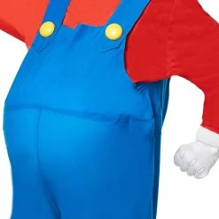 Spirit Halloween Adult Mario Costume - Mario Bros -Cheap Trick Or Treat Hub Store 07326226 c