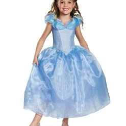 Spirit Halloween Kids Cinderella Costume Deluxe - Cinderella Movie