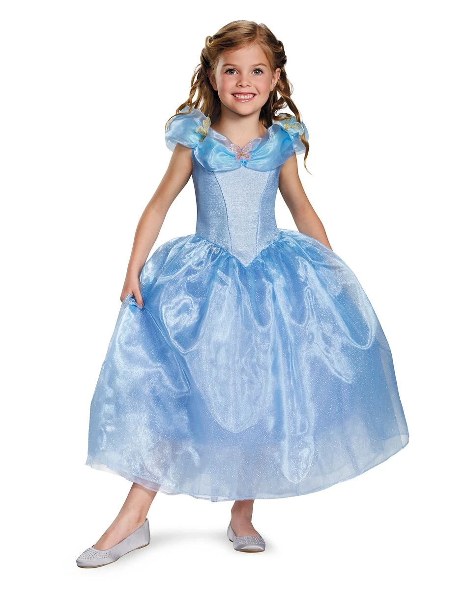 Spirit Halloween Kids Cinderella Costume Deluxe - Cinderella Movie 1 Spirit Halloween Kids Cinderella Costume Deluxe - Cinderella Movie