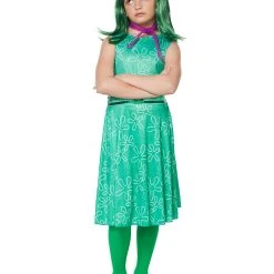 Spirit Halloween Kids Disgust Costume - Inside Out -Cheap Trick Or Treat Hub Store 07328461 d