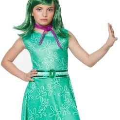 Spirit Halloween Kids Disgust Costume - Inside Out -Cheap Trick Or Treat Hub Store 07328461 e