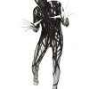Spirit Halloween Adult Zalgo Skin Suit Costume
