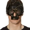 Spirit Halloween Steampunk Skull Half Mask