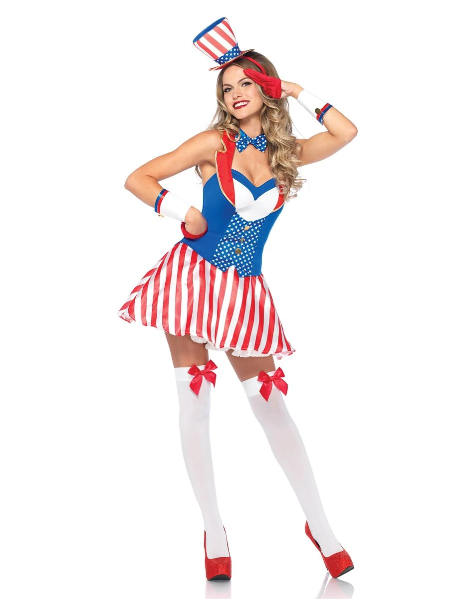 Spirit Halloween Adult Yankee Doodle Darlin Costume 1 Spirit Halloween Adult Yankee Doodle Darlin Costume