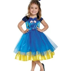 Spirit Halloween Toddler Dory Tutu Costume Deluxe - Finding Dory