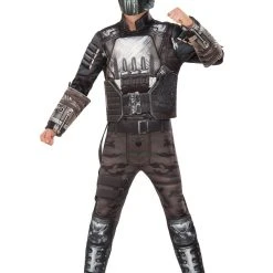 Spirit Halloween Kids Crossbones Muscle Costume Deluxe - Captain America Civil War