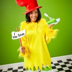 Spirit Halloween Adult Sam I Am Costume - Dr. Seuss