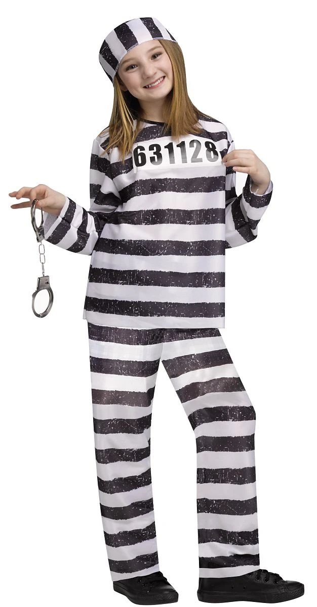 Spirit Halloween Kids Jailbird Costume 3 Spirit Halloween Kids Jailbird Costume - Image 3