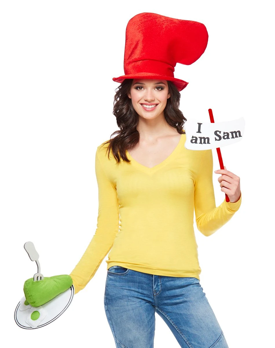 Spirit Halloween Sam I Am Accessory Kit - Dr. Seuss 2 Spirit Halloween Sam I Am Accessory Kit - Dr. Seuss - Image 2