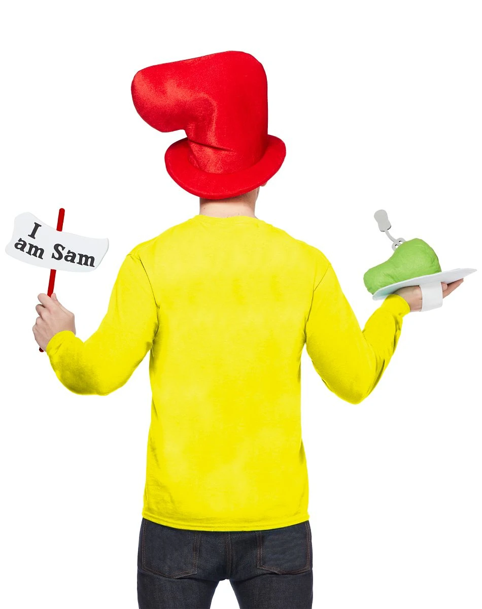 Spirit Halloween Sam I Am Accessory Kit - Dr. Seuss 3 Spirit Halloween Sam I Am Accessory Kit - Dr. Seuss - Image 3