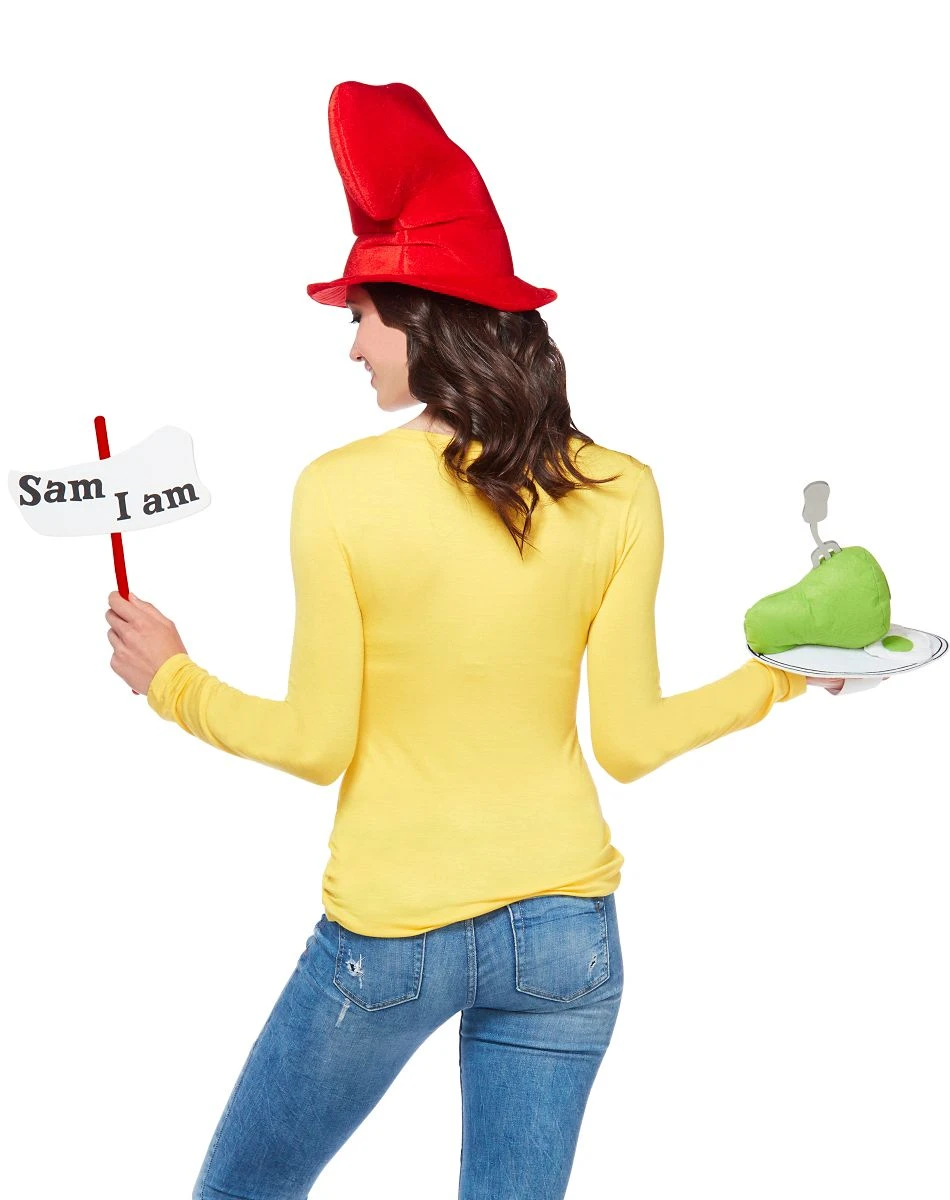 Spirit Halloween Sam I Am Accessory Kit - Dr. Seuss 4 Spirit Halloween Sam I Am Accessory Kit - Dr. Seuss - Image 4