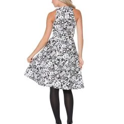Spirit Halloween Creatures Of The Night Glow In The Dark Dress -Cheap Trick Or Treat Hub Store 07407067 b