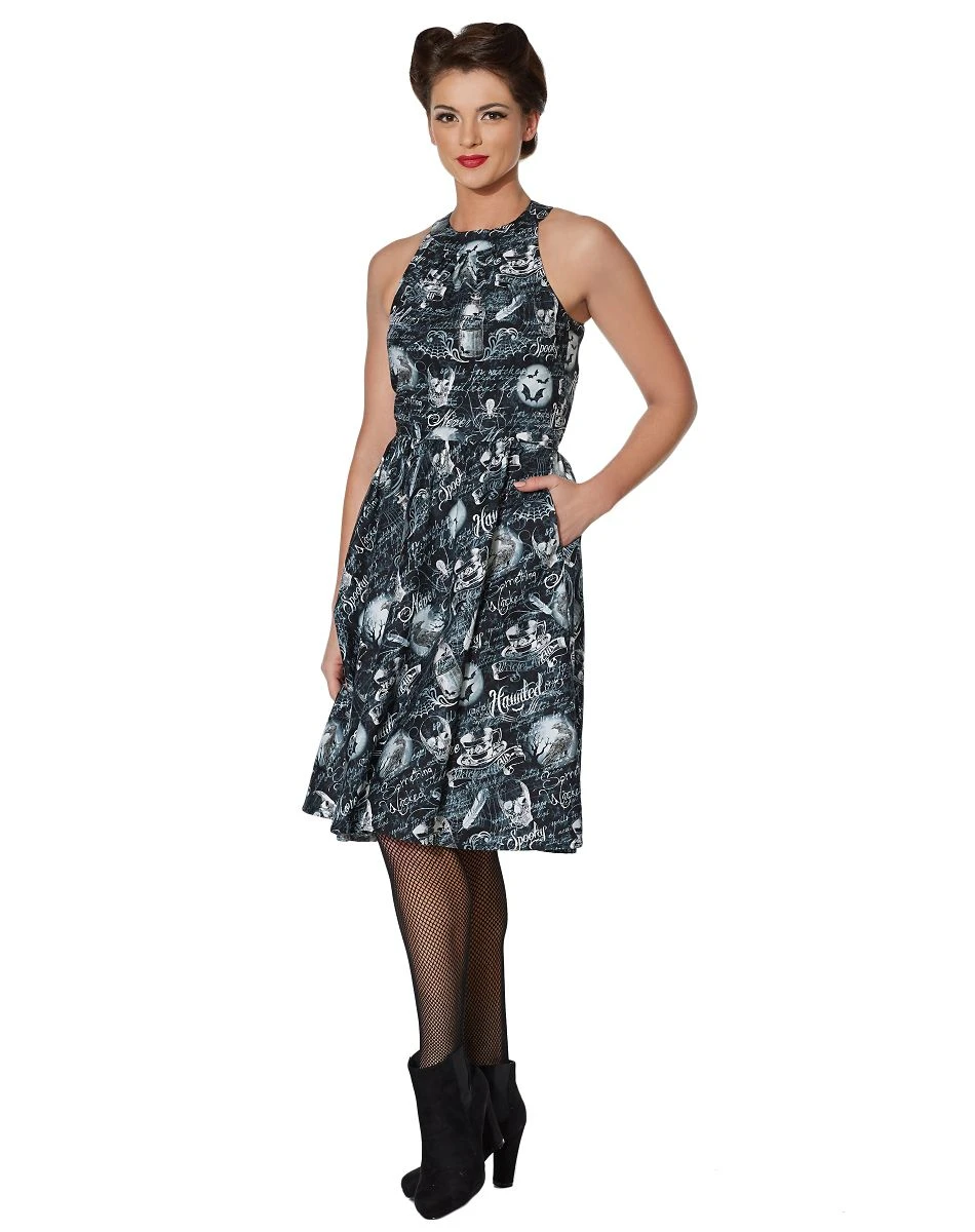 Spirit Halloween Haunted High Neck Dress 1 Spirit Halloween Haunted High Neck Dress