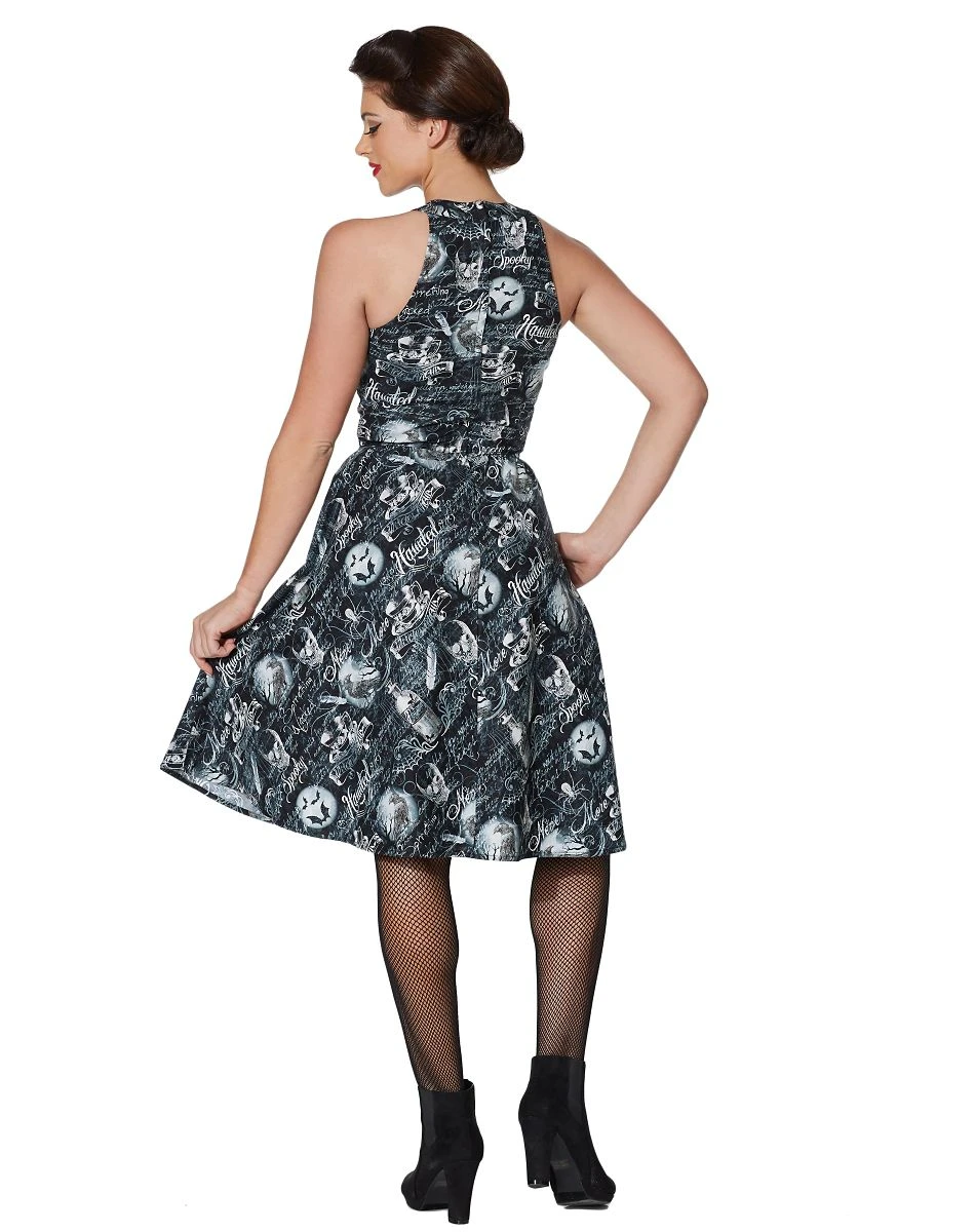 Spirit Halloween Haunted High Neck Dress 2 Spirit Halloween Haunted High Neck Dress - Image 2
