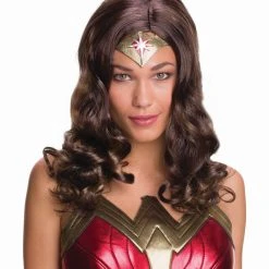Spirit Halloween Adult Wonder Woman Wig - Batman v Superman Dawn of Justice