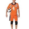 Spirit Halloween Adult Orange Volleyball Uniform Costume