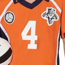 Spirit Halloween Adult Orange Volleyball Uniform Costume -Cheap Trick Or Treat Hub Store 07423783 d