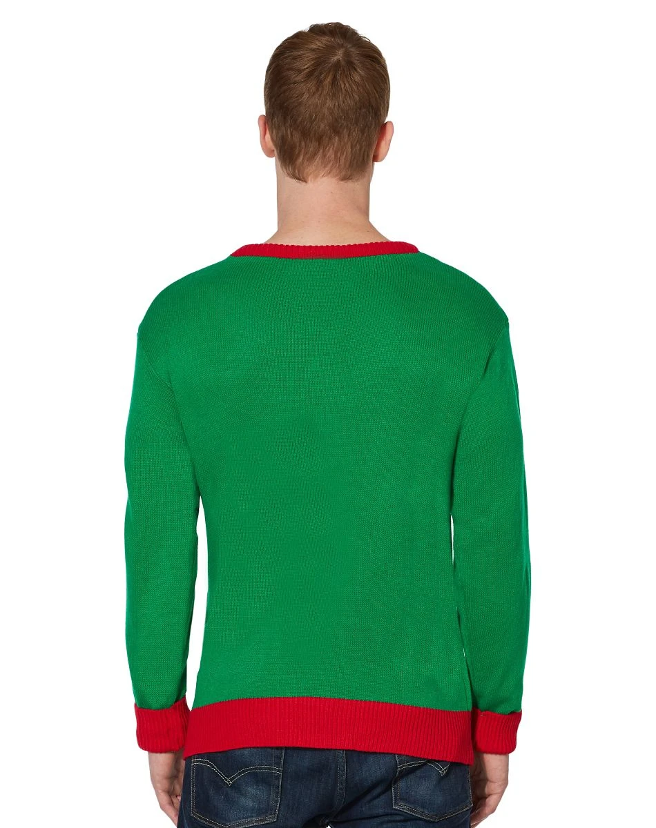 Spirit Halloween Adult Singing Light Up Bell Ugly Christmas Sweater 3 Spirit Halloween Adult Singing Light Up Bell Ugly Christmas Sweater - Image 3