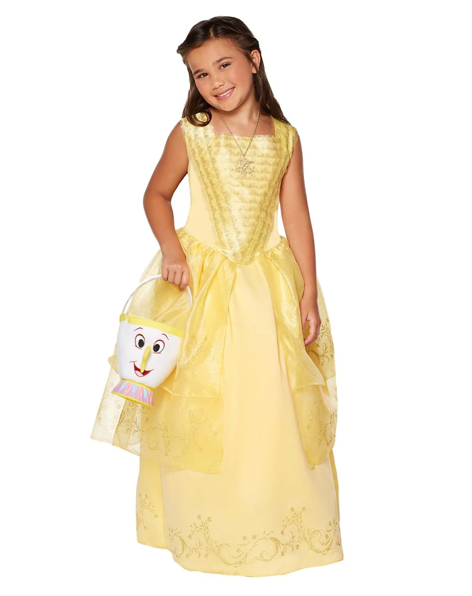 Spirit Halloween Kids Belle Costume Deluxe - Beauty and the Beast Movie 3 Spirit Halloween Kids Belle Costume Deluxe - Beauty and the Beast Movie - Image 3