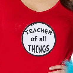 Spirit Halloween Teacher of All Things Patch - Dr. Seuss -Cheap Trick Or Treat Hub Store 07449168 c