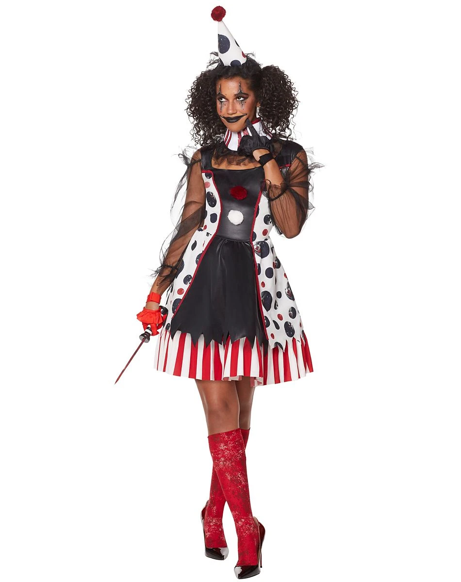 Spirit Halloween Adult Twisted Clown Costume 3 Spirit Halloween Adult Twisted Clown Costume - Image 3