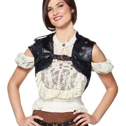 Spirit Halloween Black Steampunk Vest