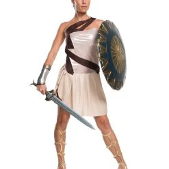 Spirit Halloween Adult Beach Battle Wonder Woman Costume Deluxe - DC Comics