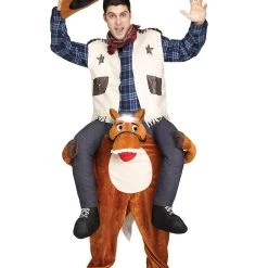 Spirit Halloween Adult Piggyback Horse Costume