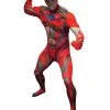 Spirit Halloween Adult Red Ranger Skin Suit Costume - Power Rangers