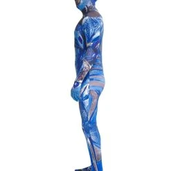 Spirit Halloween Adult Blue Ranger Skin Suit Costume - Power Rangers -Cheap Trick Or Treat Hub Store 07471584 c