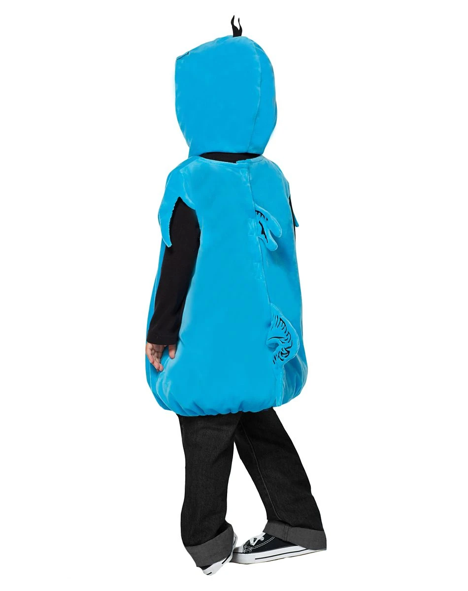 Spirit Halloween Toddler Blue Fish Costume - Dr. Seuss 2 Spirit Halloween Toddler Blue Fish Costume - Dr. Seuss - Image 2