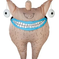 Spirit Halloween Adult Krumm Inflatable Costume - Aaahh!!! Real Monsters -Cheap Trick Or Treat Hub Store 07475692 c