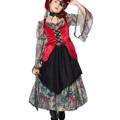 Spirit Halloween Kids Seafaring Pirate Costume - The Signature Collection -Cheap Trick Or Treat Hub Store 07490089 c