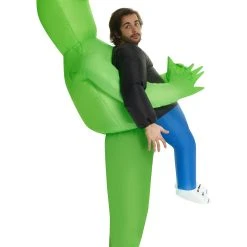 Spirit Halloween Adult Alien Pick Me Up Inflatable Costume -Cheap Trick Or Treat Hub Store 07491723 c