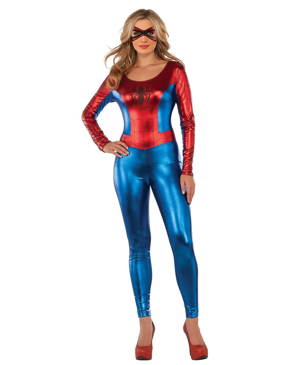 Spirit Halloween Adult Spider-Girl Catsuit Costume - Marvel 1 Spirit Halloween Adult Spider-Girl Catsuit Costume - Marvel